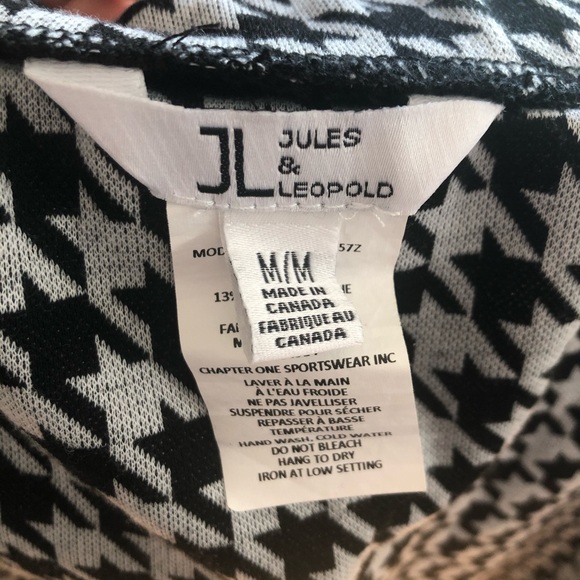 SOLD🖤Jules&Leopold🖤Houndstooth pencil skirt - Picture 2 of 2